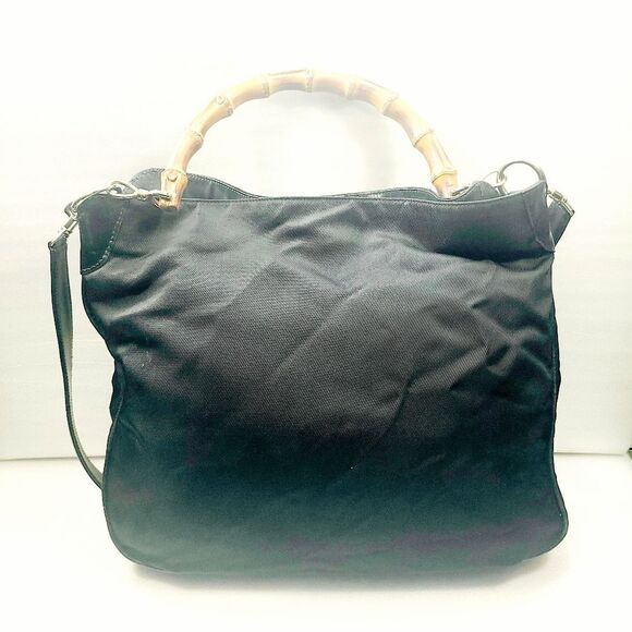 Gucci Canvas Leather Bag - Picture 2 of 7
